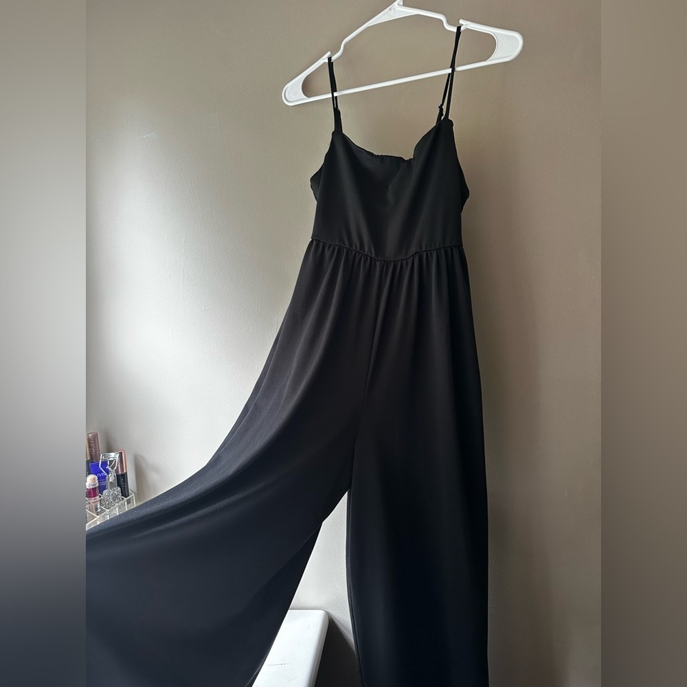 Black jumpsuit